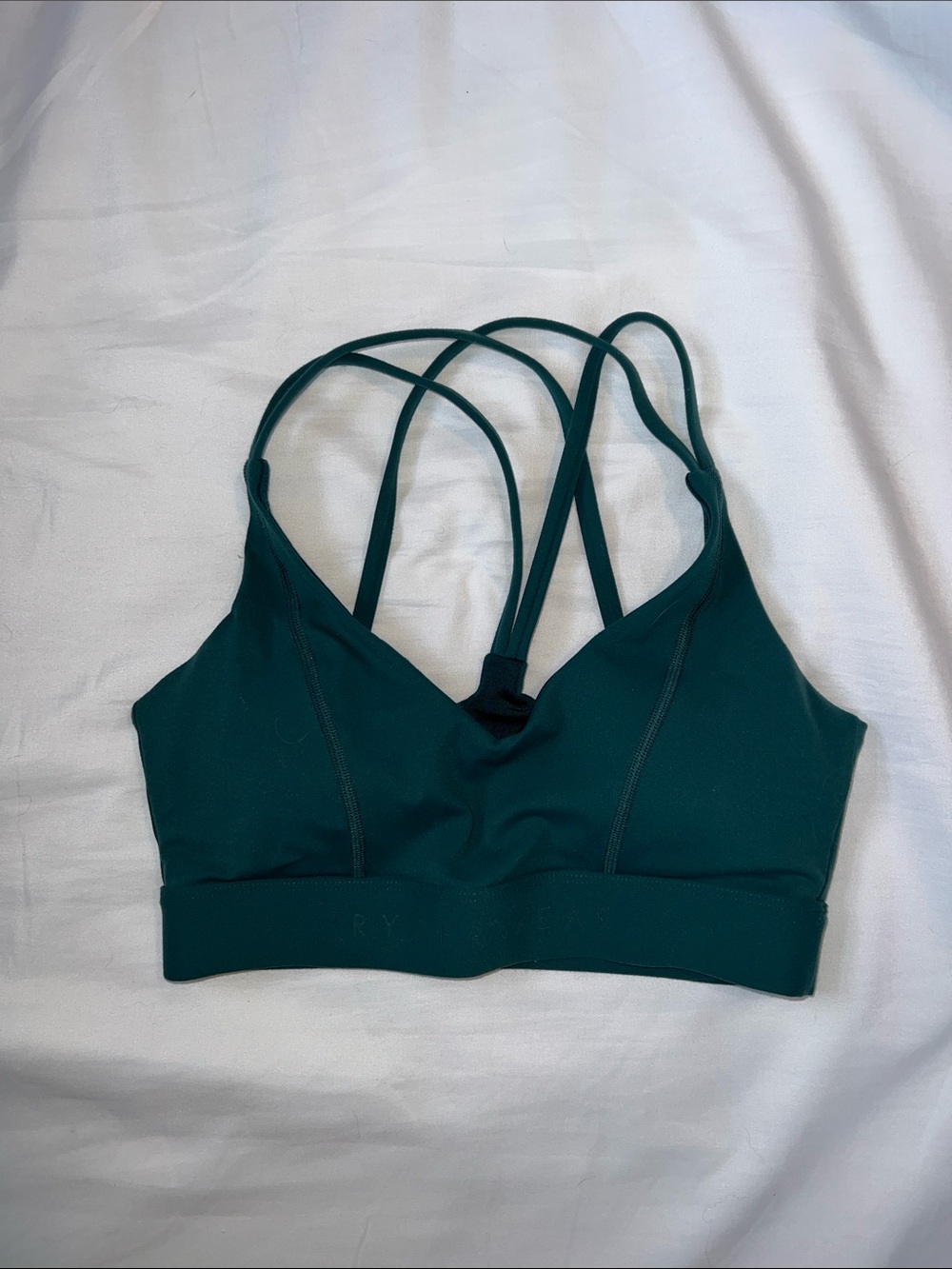 Ryderwear Teal Strappy Sports Bralette